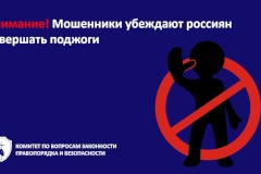 Внимание! Мошенники убеждают россиян совершать поджоги