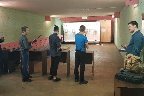 Во Фрунзенском районе определилась сборная самых метких стрелков из допризывной молодёжи
