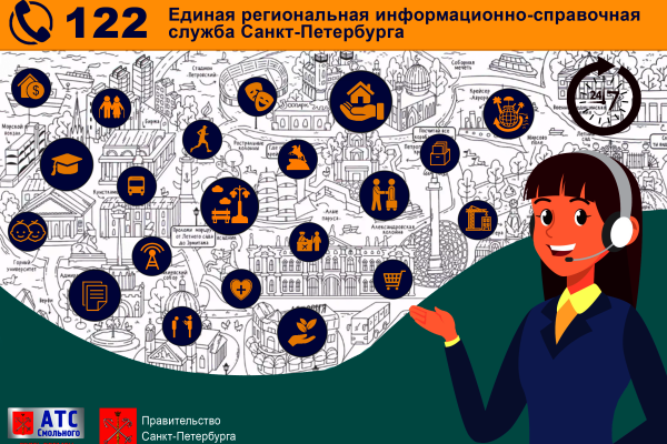Телефонная служба "122" станет единой справочной службой Петербурга