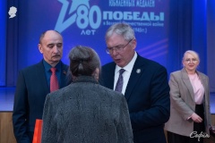 В КДЦ «София» Пушкинского района прошло торжественно вручили юбилейных медалей «80 лет Победы в Великой Отечественной войне 1941–1945 гг.»