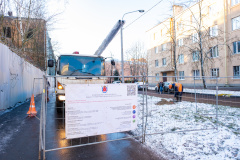 Комплексное обновление инженерной инфраструктуры на острове Котлин: на Посадской улице началась модернизация системы освещения