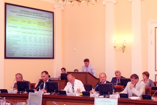 Заседание правительства Санкт‑Петербурга от 30.07.2014