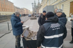 Профилактические рейды против незаконной торговли проведены в выходные дни на территории Центрального, Невского, Выборгского и Фрунзенского районов