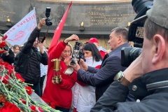 «Огонь памяти» прибыл в Московский Район