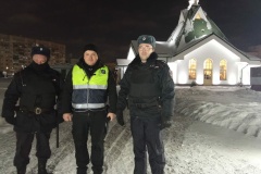 На территории Фрунзенского района в Рождество прошли праздничные мероприятия
