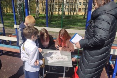 В Пионерском парке Калининского района состоялись командные соревнования при поддержке проекта "Юный велосипедист"