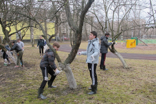 Детдом 167 субботник