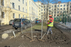 До конца года квартал Кронштадта у Морского собора получит новое наружное освещение