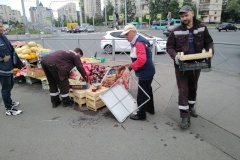 За три летних месяца от объектов незаконной уличной торговли освобождено около 400 земельных участков