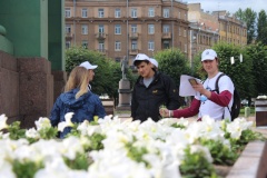 В День молодежи  в рамках проекта "Патруль Памяти" состоялся квест "По Следам Памяти"