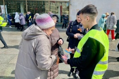 В Центральном районе прошла ежегодная акция «Георгиевская ленточка»
