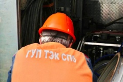 Плановые работы по врезке трубопровода на участке тепловых сетей по адресу: г. Пушкин, Ленинградская ул., 93