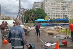 От незаконных объектов торговли освобождено более двадцати земельных участков