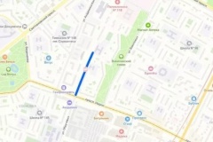 Улицу Обручевых в Калининском районе закроют до 3 октября в связи со строительством инженерных сетей