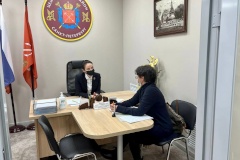 Исполняющий обязанности главы администрации Центрального района Санкт‑Петербурга Елена Федорова провела личный приём граждан