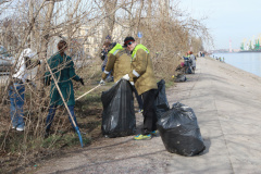 Морской порт Санкт‑Петербург провел экологическую акцию