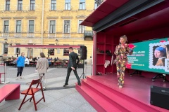 Библиотеки Московского района приняли участие в  фестивале «Книжные аллеи»