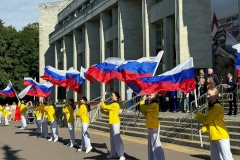В Пушкинском районе отметили День Государственного флага России