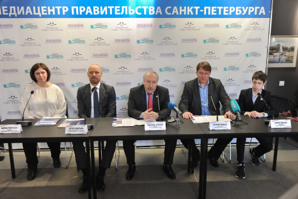 Пресс-конференция, посвященная Всероссийскому детскому хоккейному турниру "Лига будущего" на Кубок Владислава Третьяка