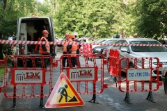 На Бульваре Новаторов прошла противоаварийная тренировка
