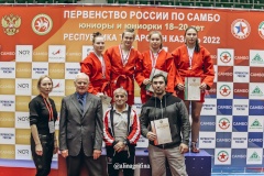 Воспитанники ПМК "Олимпиец" Невского района стали обладателями наград Первенства России по самбо