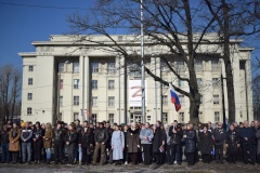 В Невском районе отметили годовщину воссоединения Крыма с Россией