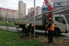 Светодиодные светильники появятся в жилом квартале рядом с метро «Беговая»