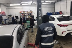 От четырёх незаконно размещенных объектов автосервиса освобождается земельный участок в Красногвардейском районе
