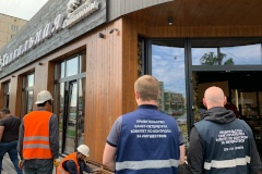 В Выборгском районе проведены мероприятия по освобождению земельного участка, занятого без правовых оснований