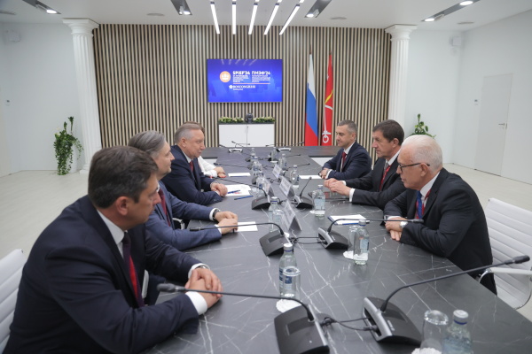Рабочая встреча с президентом ПАО «Ростелеком» Михаилом Осеевским