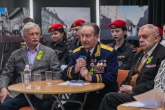 Красногвардейский района принял участие в видеомосте «Святая память поколений», посвященном 80-летию полного освобождения Ленинграда от фашистской блокады