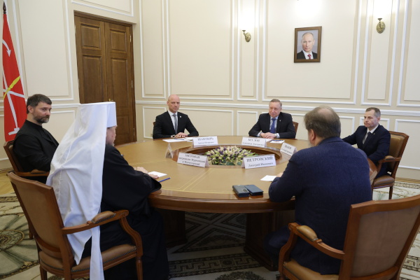 Встреча с митрополитом Мурманским и Мончегорским Митрофаном