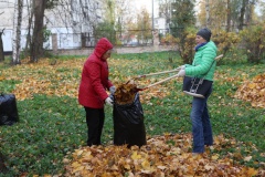 Памятный субботник провели в Госпитале для ветеранов войн