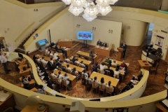 О трагедии заключенных концлагерей на встрече в архиве школьникам рассказала очевидец событий