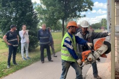 Комитетом по контролю за имуществом Санкт‑Петербурга при взаимодействии с ГУ МВД России по СПб и ЛО проведены мероприятия по освобождению объекта нежилого фонда, незаконно используемого для молитвенных целей