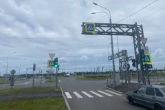 С начала года в Петербурге заработали 7 новых светофорных объектов