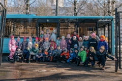 В Калининском районе специалисты Транспортной Ассоциации провели акцию «Знания спасут жизнь» в школе № 79