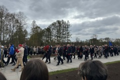 Кировский район принял участие в общегородской акции на Пискаревском мемориальном кладбище