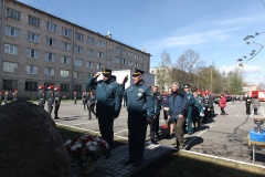 В Петербурге увековечили память о студентах, погибших при исполнении служебного долга