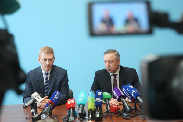 Брифинг в НИИ гриппа им. А.А.Смородинцева