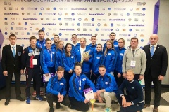Петербургская команда по дзюдо заняла первое место в общекомандном зачете на VII Всероссийской летней Универсиаде-2020