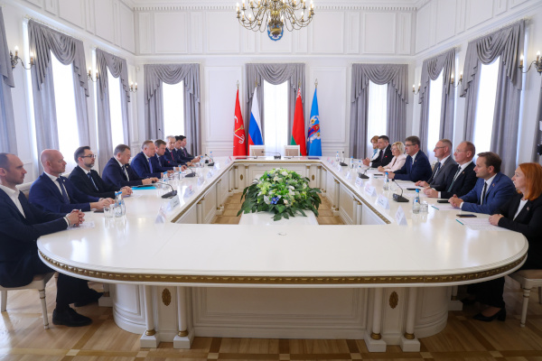 Рабочая встреча с председателем Минского городского исполнительного комитета Владимиром Кухаревым