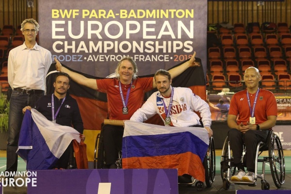 Спортсмены Фрунзенского района - призеры на Чемпионате Европы по пара-бадминтону