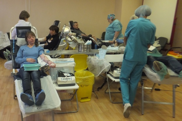 В Николаевской больнице прошел "День донора"