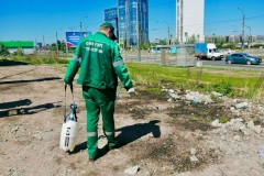 Свыше 15 тонн опасных отходов собрано экологическими службами за неделю