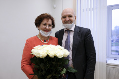 Знак отличия "За заслуги перед Санкт‑Петербургом" вручили в администрации Фрунзенского района