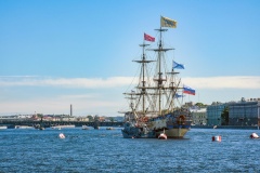 Для проведения репетиции Военно-морского парада мосты разведут днем 24 июля