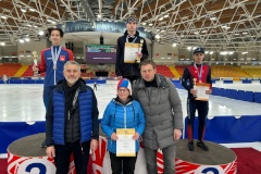 Спортсмены Северной столицы достойно выступили на первенстве России по конькобежному спорту среди юниоров