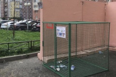 Емкости для сбора пластика установят на контейнерных площадках