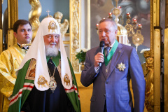 Божественная литургия в Петропавловском соборе в честь Дня святых первоверховных апостолов Петра и Павла